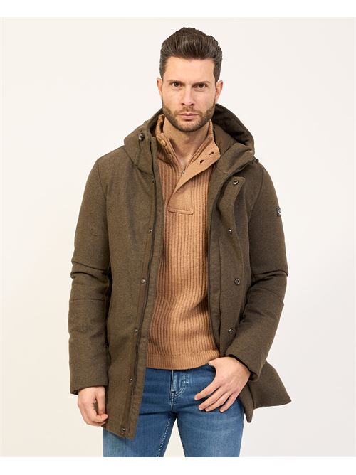 Manteau pour homme Yes Zee avec capuche et intérieur matelassé YES ZEE | O843-NC000970